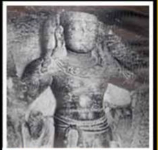 Stone Carving of Buddha.