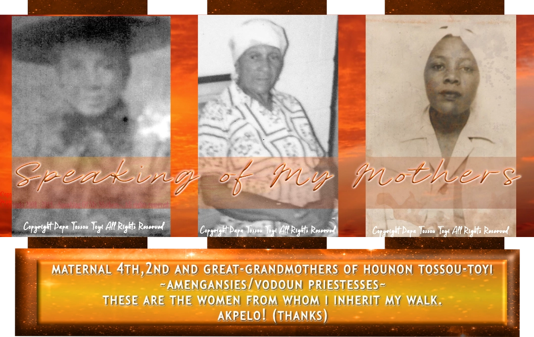 Ancestors of Papa Tossou Toyi.