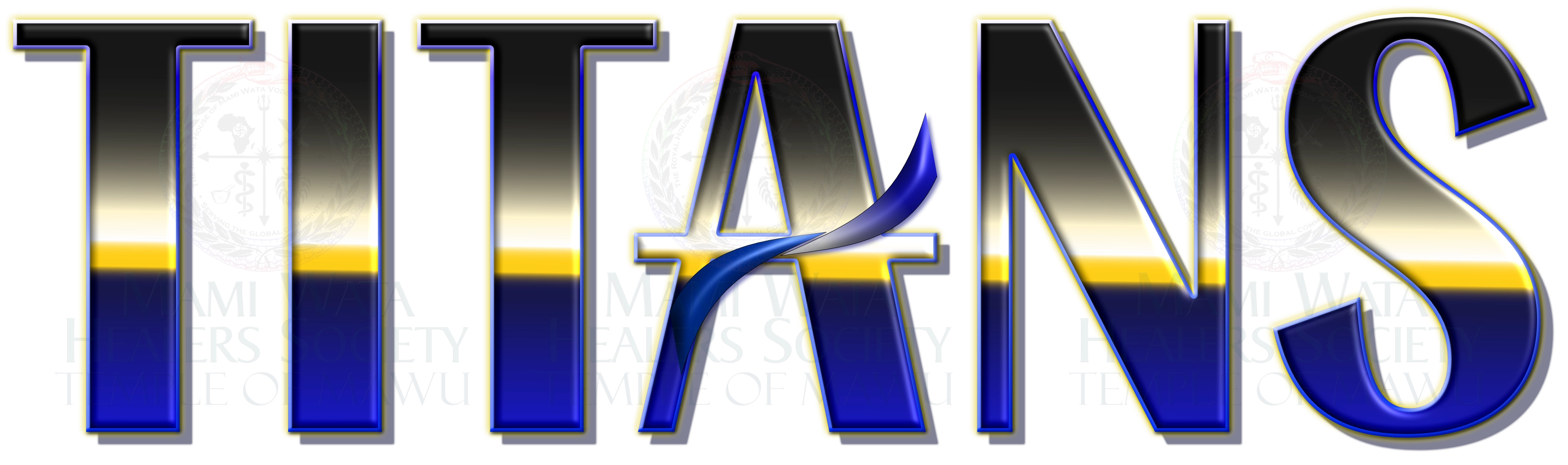 Stylized Photo with the word 'Titans'